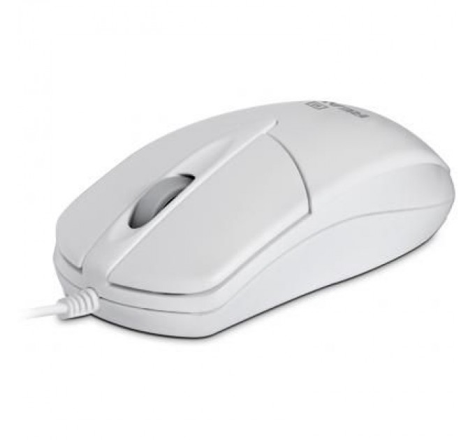 Мишка REAL-EL RM-211, USB, white