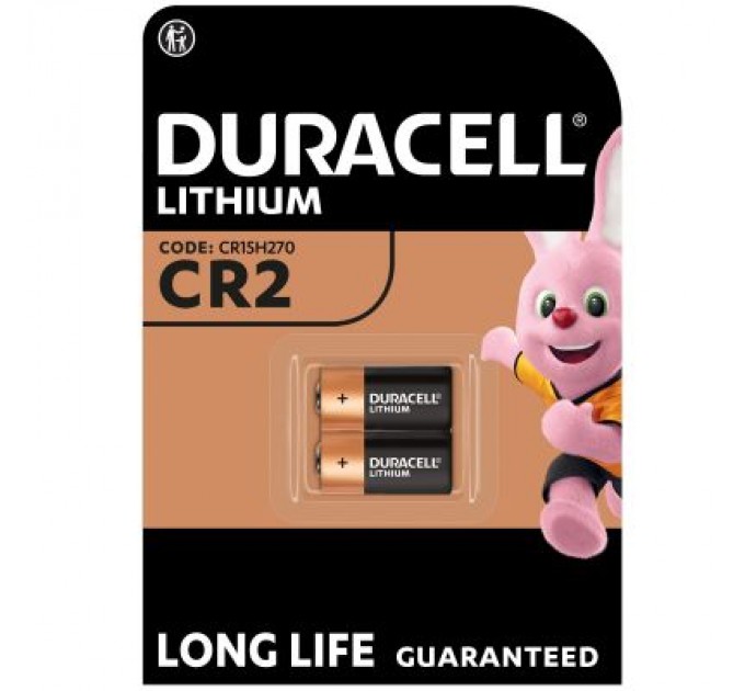 Duracell Батарейка Duracell CR2 Ultra Lithium Photo * 2 (06206301401)