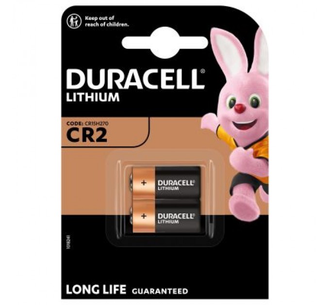 Duracell Батарейка Duracell CR2 Ultra Lithium Photo * 2 (06206301401)