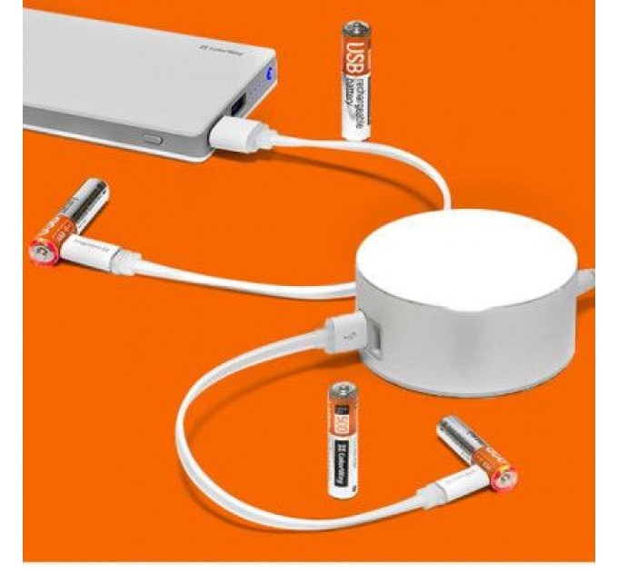 ColorWay Акумулятор ColorWay AAA USB-micro 400 mAh * 2 (CW-UBAAA-01)