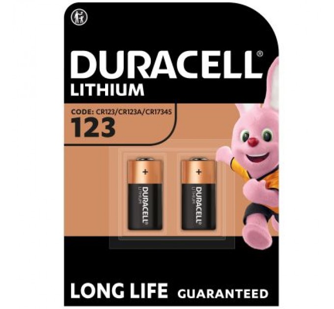 Duracell Батарейка Duracell CR 123 / DL 123 * 2 (5002979)
