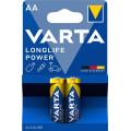 Varta Батарейка Varta AA Longlife Power лужна * 2 (04906121412)