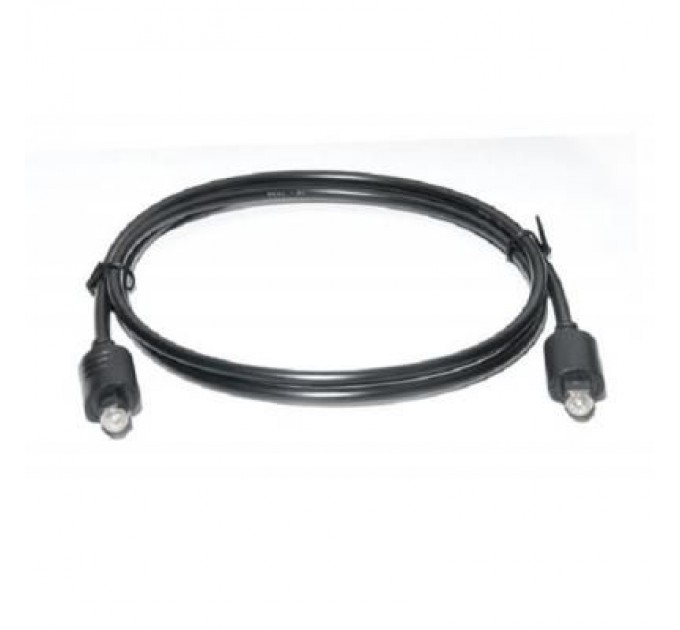 REAL-EL Кабель мультимедійний Optical Toslink M-M 1m black REAL-EL (EL123500036)