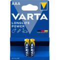 Varta Батарейка Varta AAA Longlife Power лужна * 2 (04903121412)