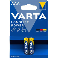 Батарейка Varta AAA Longlife Power лужна * 2 (04903121412)