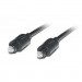 REAL-EL Кабель мультимедійний Optical Toslink M-M 2m black REAL-EL (EL123500037)
