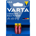 Varta Батарейка Varta AAA Longlife Max Power лужна * 2 (04703101412)