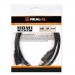 REAL-EL Кабель мультимедійний HDMI to HDMI 4.0m black REAL-EL (EL123500019)