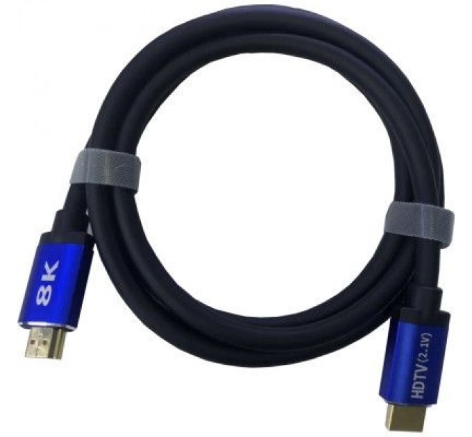 Кабель мультимедійний HDMI to HDMI 2.0m v2.1 Atcom (88888)