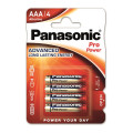 Panasonic Батарейка Panasonic AAA LR03 Pro Power * 4 (LR03XEG/4BP)