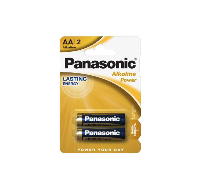 Panasonic Батарейка Panasonic LR06 Alkaline Power * 2 (LR6REB/2BP)