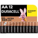 Duracell Батарейка Duracell AA лужні 12 шт. в упаковці (5000394006546 / 81551275)