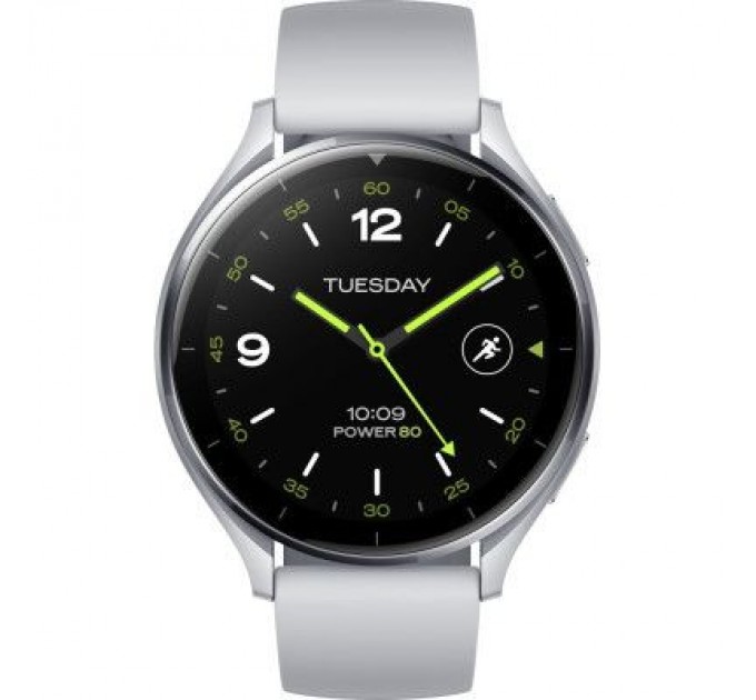 Смарт-годинник Xiaomi Watch 2 Sliver Case With Gray TPU Strap (BHR8034GL) (1025027)