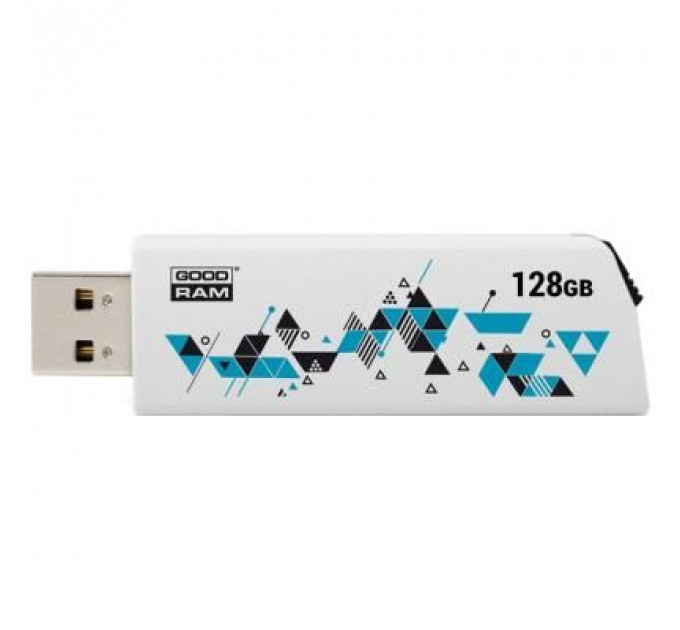 USB флеш накопичувач Goodram 128GB UCL2 Click White USB 2.0 (UCL2-1280W0R11)