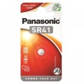Panasonic Батарейка SR41 (392, V392, D392) Silver Oxide Panasonic (SR-41EL/1B)