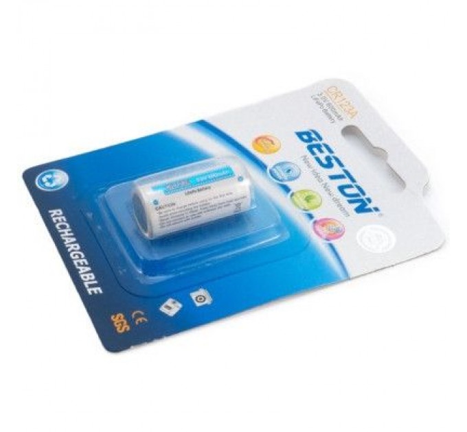 Акумулятор Beston CR123A (16340) 600mAh Lithium (AAB1844)
