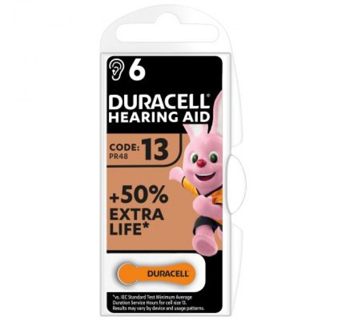 Duracell Батарейка Duracell PR48 / 13 * 6 (5004322)