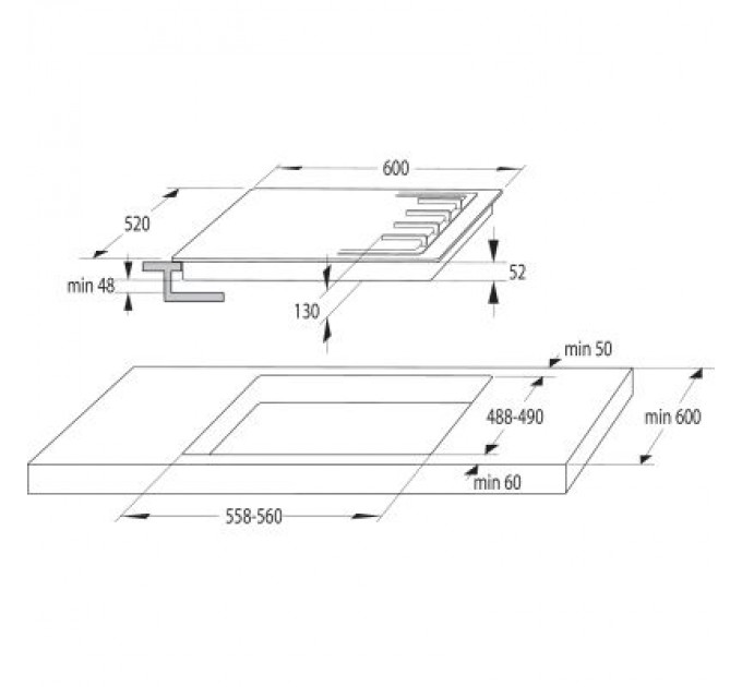 Gorenje Варочна поверхня Gorenje G642ABX