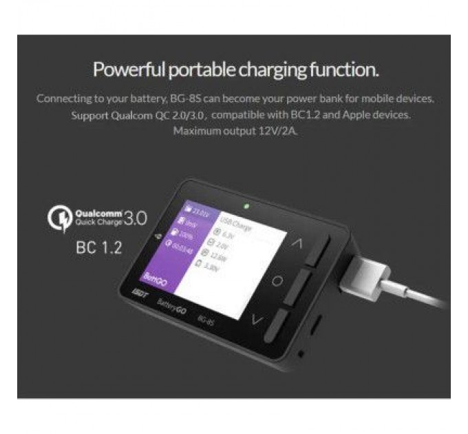 Тестер для акумуляторів iSDT BG-8S Battery Meter (HP0015.0013)