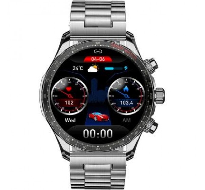 Смарт-годинник Globex Smart Watch Titan (silver)