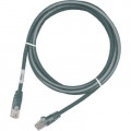 Патч-корд 0.5м, UTP, cat.5e, LSZH, gray Molex (PCD-01000-0E)