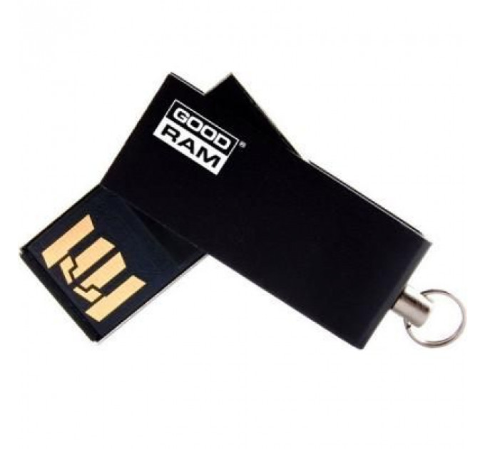 USB флеш накопичувач Goodram 64GB UCU2 Cube Black USB 2.0 (UCU2-0640K0R11)
