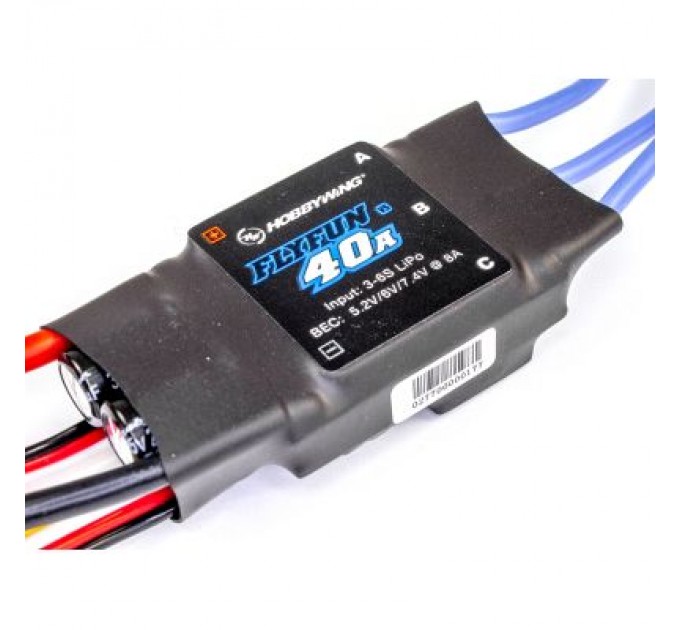 HobbyWing Регулятор ходу (ESC) HobbyWing Flyfun 40A V5 (HP0038.0182)