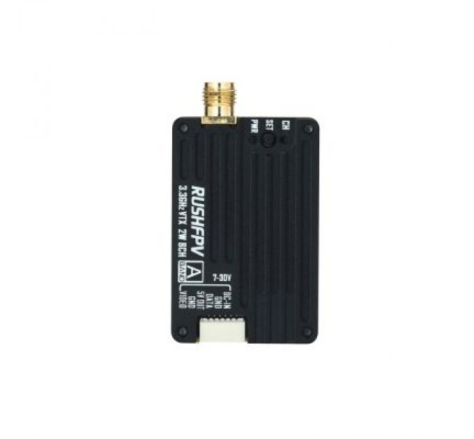 RushFPV Відеопередавач (VTX) RushFPV 3.3G 2W VTX + antenna (CC-01)