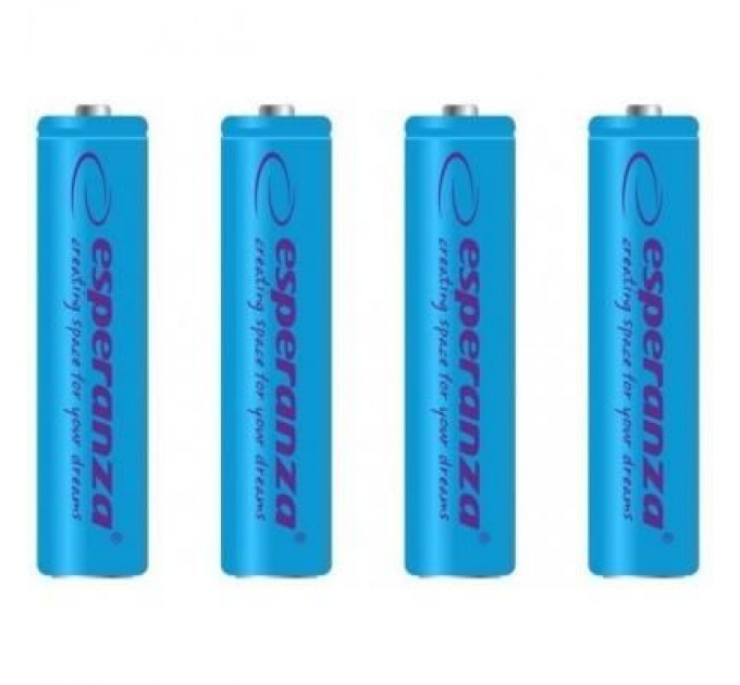 Акумулятор Esperanza AA 2000mAh Ni-MH * 4 blue (EZA104B)