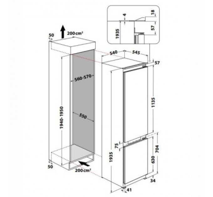 Холодильник Indesit INC20T321EU