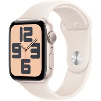 Смарт-годинник Apple Watch SE 2024 GPS 40mm Starlight Aluminium Case with Starlight Sport Band - S/M (MXEF3QH/A)