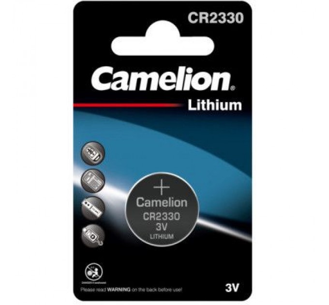 Camelion Батарейка CR 2330 Lithium * 1 Camelion (CR2330-BP1)