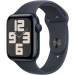 Apple Смарт-годинник Apple Watch SE 2024 GPS 44mm Midnight Aluminium Case with Midnight Sport Band - S/M (MXEJ3QH/A)