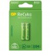 Gp Акумулятор Gp AAA 65AAAHCE-EB2 Recyko 650 mAh * 2 (65AAAHCE / 4891199186677)