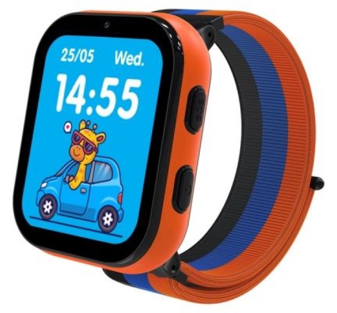 Gelius Смарт-годинник Gelius Pro GP-PK008 (Rainbow) Black Kids smart watch with GPS/4G (Pro GP-PK008 (Rainbow) Black)