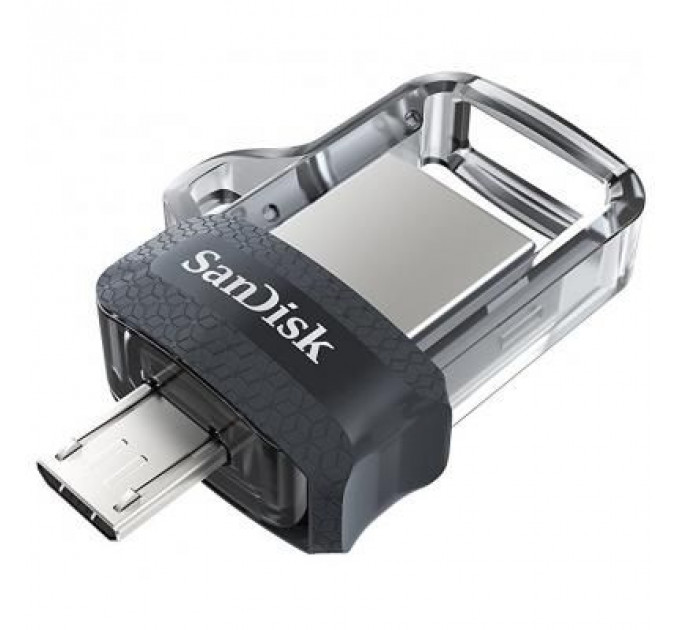USB флеш накопичувач SanDisk 64GB Ultra Dual Black USB 3.0 OTG (SDDD3-064G-G46)