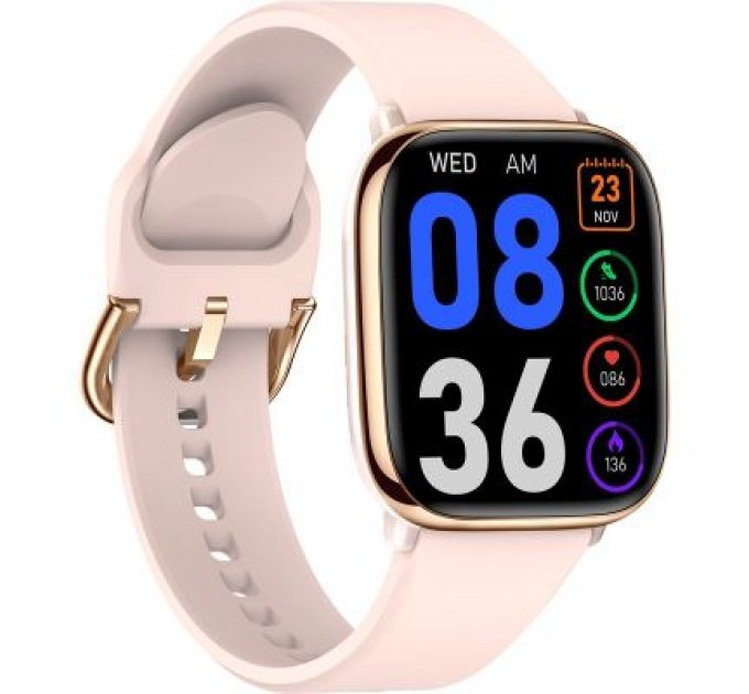 Gelius Смарт-годинник Gelius Pro GP-SW014 (Amazwatch GTi) Gold Rose
