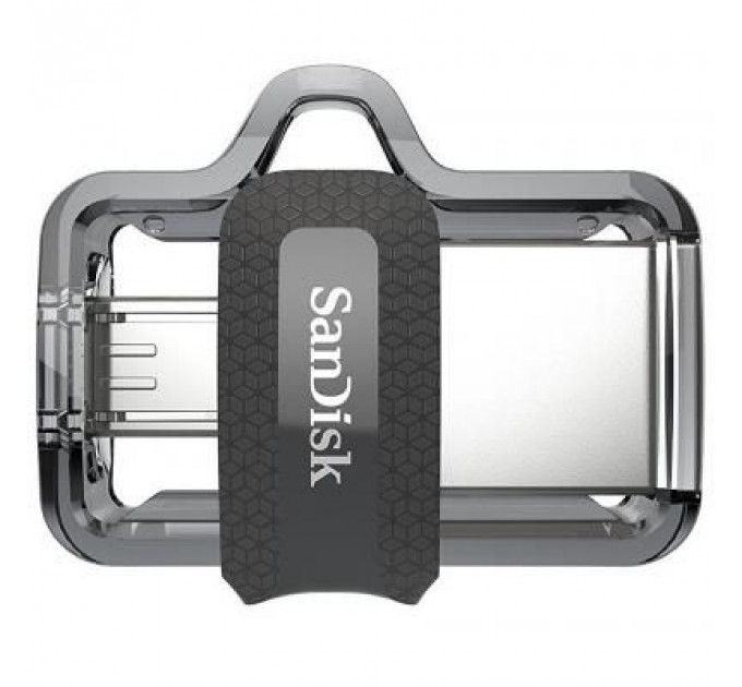 USB флеш накопичувач SanDisk 64GB Ultra Dual Black USB 3.0 OTG (SDDD3-064G-G46)