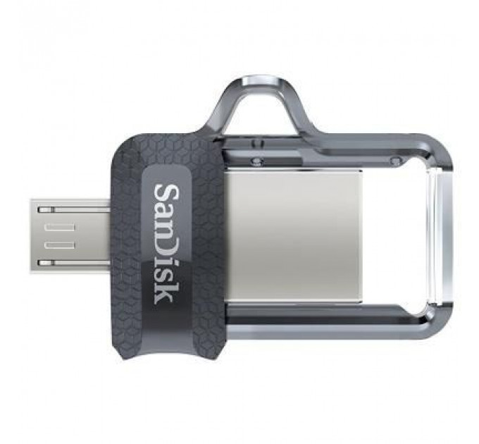 USB флеш накопичувач SanDisk 64GB Ultra Dual Black USB 3.0 OTG (SDDD3-064G-G46)