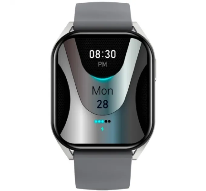 Canyon Смарт-годинник Canyon Chatter SW-58 BT-CALL Silver Grey (CNS-SW58SS)