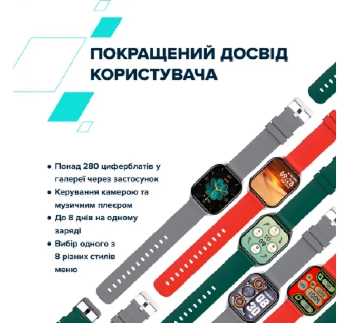 Canyon Смарт-годинник Canyon Chatter SW-58 BT-CALL Silver Grey (CNS-SW58SS)