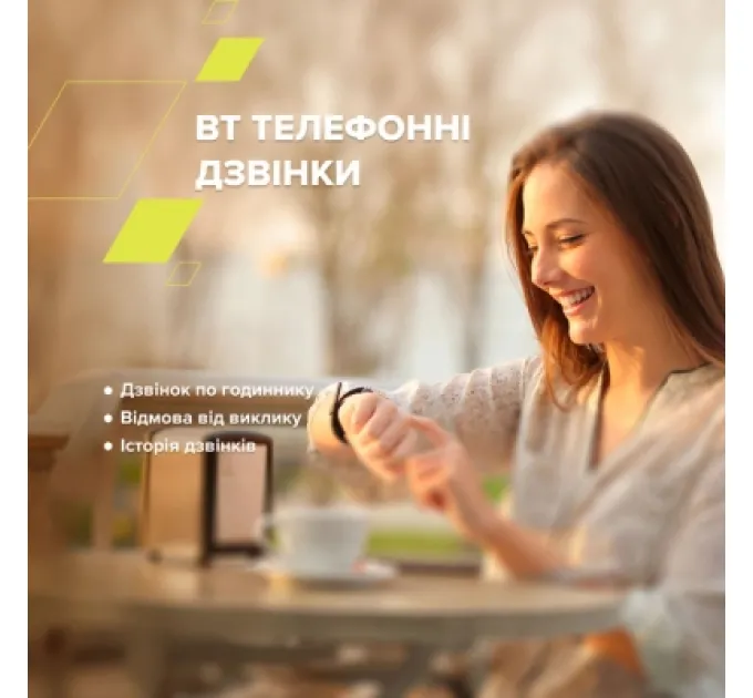 Canyon Смарт-годинник Canyon Chatter SW-58 BT-CALL Silver Grey (CNS-SW58SS)