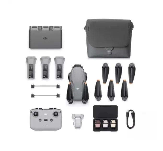 DJI Квадрокоптер DJI Air 3S Fly More Combo (DJI RC-N3) пульт без дисплея (CP.MA.00000815.02)