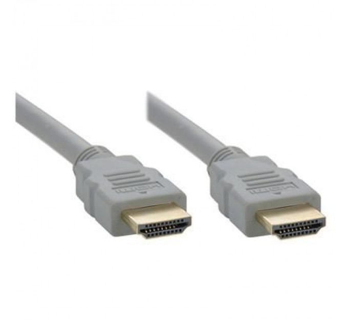 REAL-EL Кабель мультимедійний HDMI to HDMI 1.0m v.2.0 grey REAL-EL (EL123500045)
