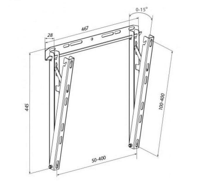 KSL Кронштейн KSL WMO-6341N