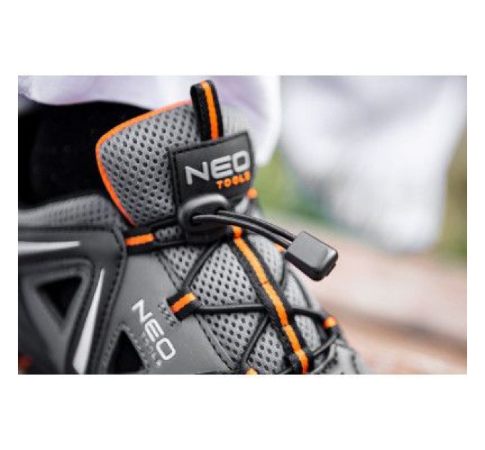 Neo Tools Черевики робочі Neo Tools кросівки дихаючі, підошва EVA, клас захисту OB, SRA, р.43 (82-724)