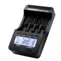 Liitokala Зарядний пристрій для акумуляторів Liitokala 4 Slots, LCD дисплей, Li-ion/Ni-MH/Ni-Cd/AA/ААA/AAAA/С (Lii-500)