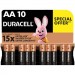 Duracell Батарейка Duracell AA лужні 10 шт. в упаковці (5002508/5006461)