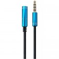 Maxxter Кабель мультимедійний Maxxter 3.5 мм jack M to F 1.0m 4-pin (A-3434-1m)