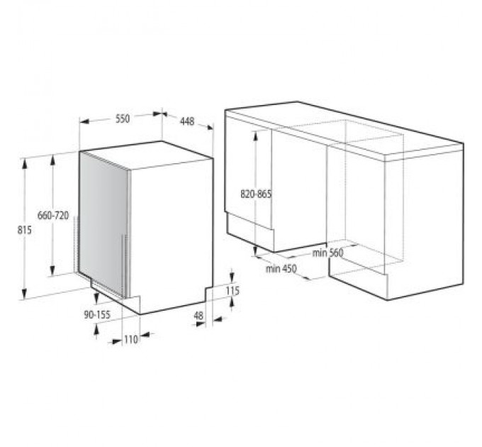 Посудомийна машина Gorenje GV520E15